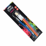 CROXLEY BEGINNERS PAINT BRUSHES 4PK