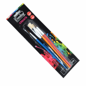 CROXLEY BEGINNERS PAINT BRUSHES 4PK
