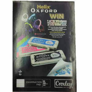 CROXLEY EXAM PAD 100P 581