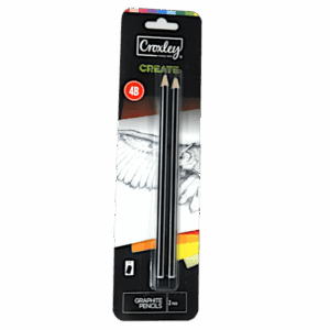 CROXLEY PENCILS 4B 2PK